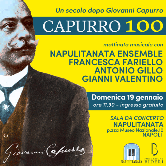 Immagine evento Capurro 100 - tributo a Giovanni Capurro