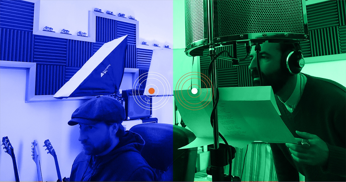 Lello Tramma e Gianni Valentino al TraMusic Studio