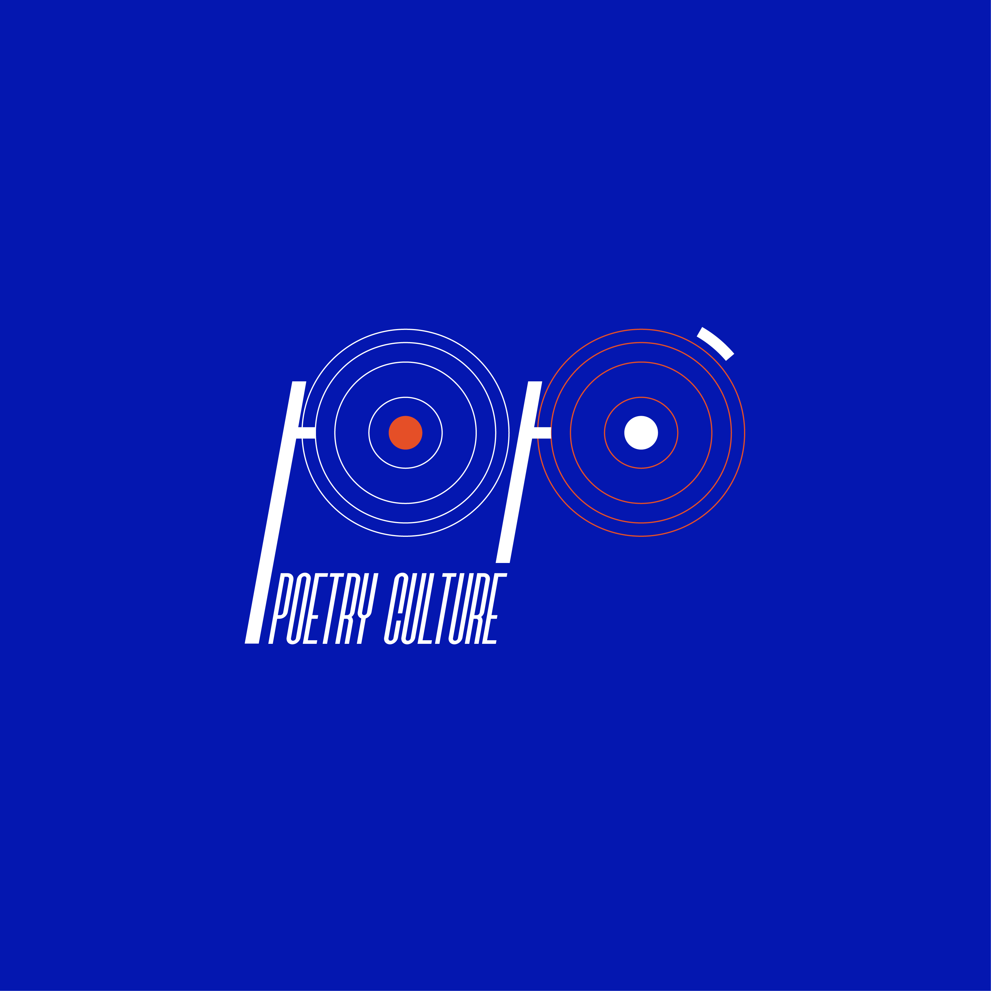 Logo blu ufficiale Totò Poetry Culture © artwork Tonia Peluso